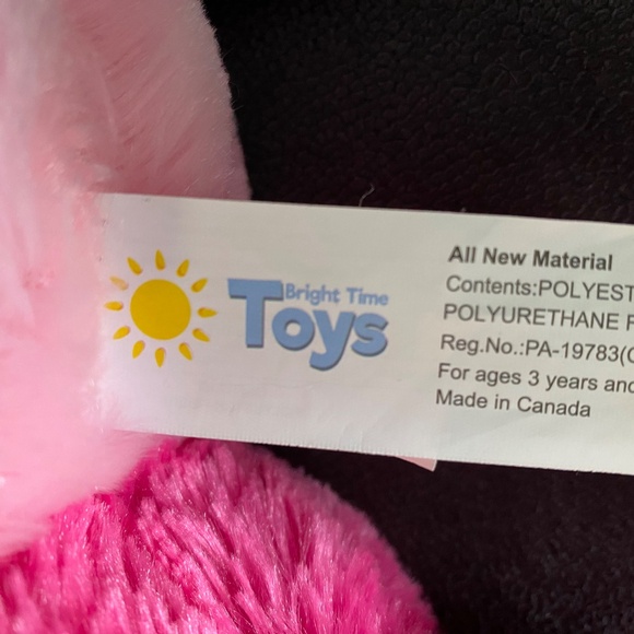 Brite Time Toys Soft Cuddly Pink Plush 6’ Large Caterpillar Pillow NWOT - Picture 5 of 17